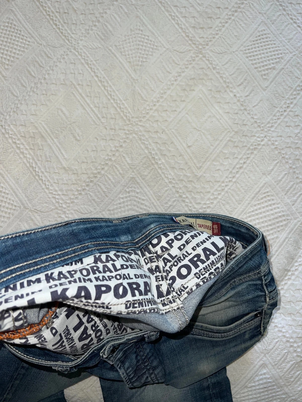 Calças Jeans Rasgadas Vintage Kaporal – photo 9